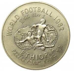 Ethiopia, 20 birr, 1974 (1982). Soccer (586)