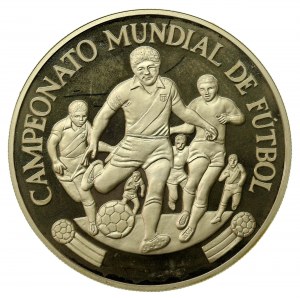 Peru, 5000 Soles, 1982 Football. Proof (588)