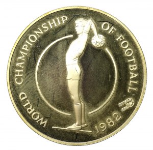 Jamaica, $10, 1982. soccer (591)