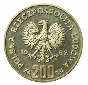 People's Republic of Poland, 200 gold 1982 - soccer (602)