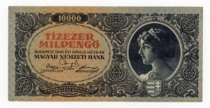 Hungary, 10,000 Milpengo 1946 (353)