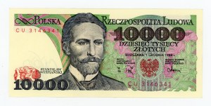 People's Republic of Poland, 10,000 gold 1988 CU (368)