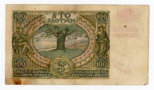 GG, 100 gold 1934 AD. - false occupation overprint (376)