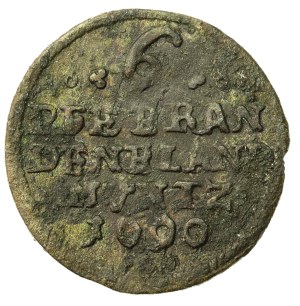 Germany, Brandenburg, Frederick III, 6 feniges 1690 SD Stargard (704)