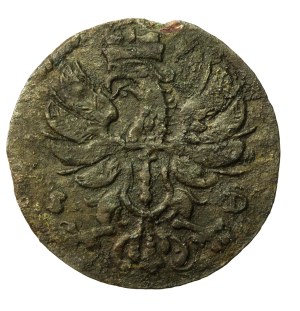 Germany, Brandenburg, Frederick III, 6 feniges 1690 SD Stargard (704)