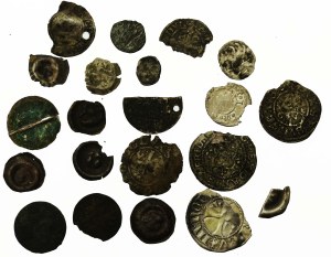 Pomerania Neighboring countries. Set of 21 pieces. (709)