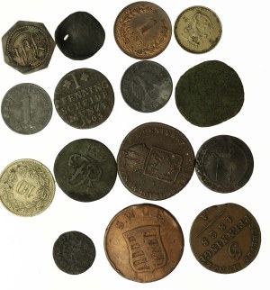 Europe, a set of coins. 16 pieces total. (715)