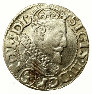 Sigismund III Vasa, 3 Crores 1615, Krakow (724)