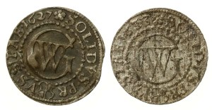 Ducal Prussia, George II Wilhelm, set of shekels. Total of 2 pieces (727)