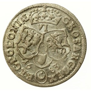 Jan III Sobieski, Szóstak 1683, Bydgoszcz TLB - herb Leliwa (728)