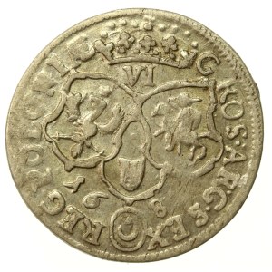 Jan III Sobieski, Szóstak 1682, Bydgoszcz TLB - herb Leliwa (730)