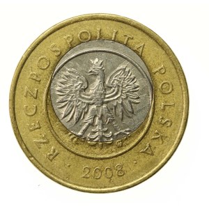 III RP, 2 złote 2008. Destrukt (755)