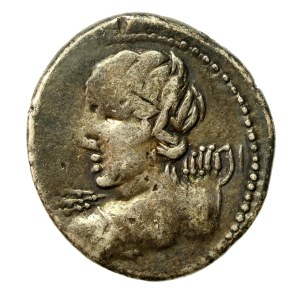 Republika Rzymska, Licinius Macer, Denar (760)