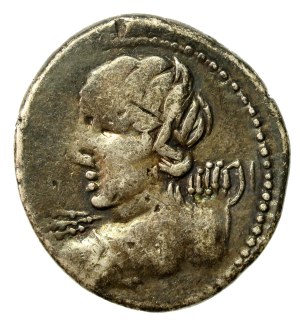 Republika Rzymska, Licinius Macer, Denar (760)