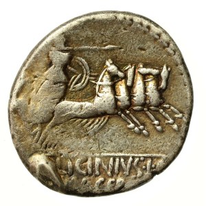 Republika Rzymska, Licinius Macer, Denar (760)