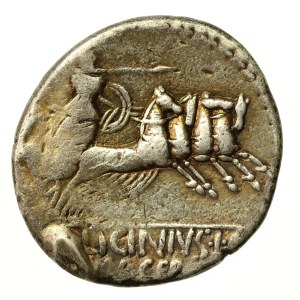 Republika Rzymska, Licinius Macer, Denar (760)