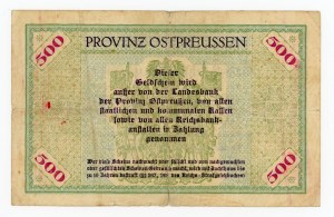 Russia, Kaliningrad/Königsberg, 500,000/500 marks 1922 (391)