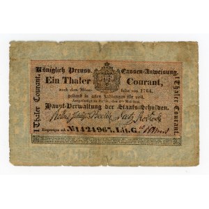 Germany, Prussia, Berlin, 1 thaler 1824 - RARE (430)