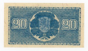 Finland, 20 marks 1945 (440)