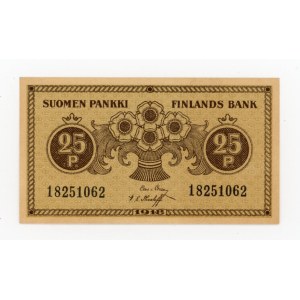 Finland 25 Pennia 1918 (444)