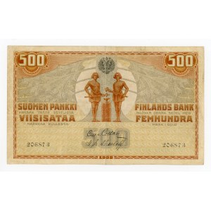 Finlandia, 500 marek 1909 (447)
