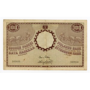 Finlandia, 100 marek 1909 (448)