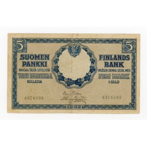 Finlandia, 5 marek 1909 (451)