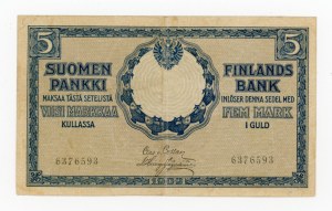Finland, 5 marks 1909 (451)