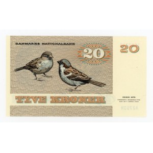 Dania, 20 koron (1979) (452)