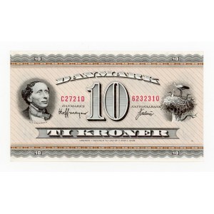 Dania, 10 koron (1972) (453)