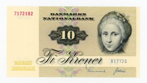 Denmark, 10 kroner (1977) (454)
