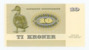 Denmark, 10 kroner (1977) (454)
