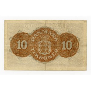 Dania, 10 koron 1944 (458)