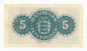Denmark, 5 Kroner 1949 (459)