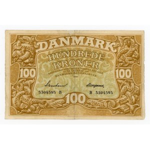 Dania, 100 koron 1941 (462)