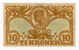 Denmark, 10 kroner 1941 (466)