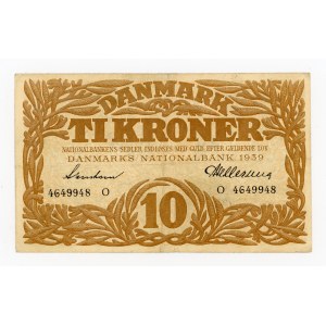 Dánsko, 10 korún 1939 (467)