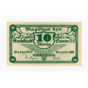 Żary/Sorau, 10 fenigów 1918 (475)