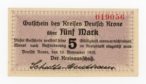 Walcz/Deutsch Krone, 5 marks 1918 (482)