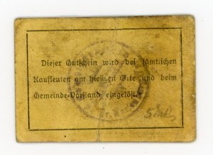Palczewo/Palschau, 50 fenigs 1.VII.1918 (485)