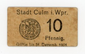 Chelmno/Culm i. Wpr., 10 fenig 1919 (488)