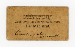 Chelmno/Culm i. Wpr., 10 fenig 1919 (488)