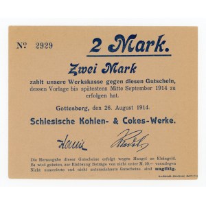Boguszow/Gottesberg 2 marks 1914 ( (489)