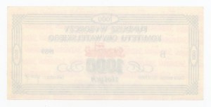 Solidarność, cegiełka 1.000 złotych 1989 na Fundusz Wyborczy Komitetu Obywatelskiego (491)