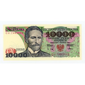 PRL, 10.000 złotych 1988 CU (1002)