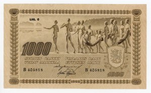 Finlandia, 1.000 marek 1922 (1007)