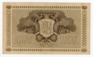 Finlandia, 1.000 marek 1922 (1007)
