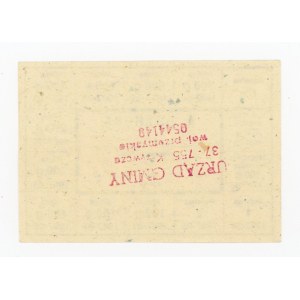 Karta zaopatrzeniowa, maj 1987 - M-I (1060)