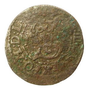 Sigismund III Vasa, Shelrog 1618, Vilnius - without Bogoria coat of arms - rare (629)