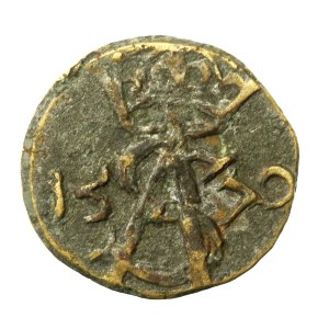 Zygmunt II August, Fałszerstwo z epoki, Dwudenar 1570 (630)